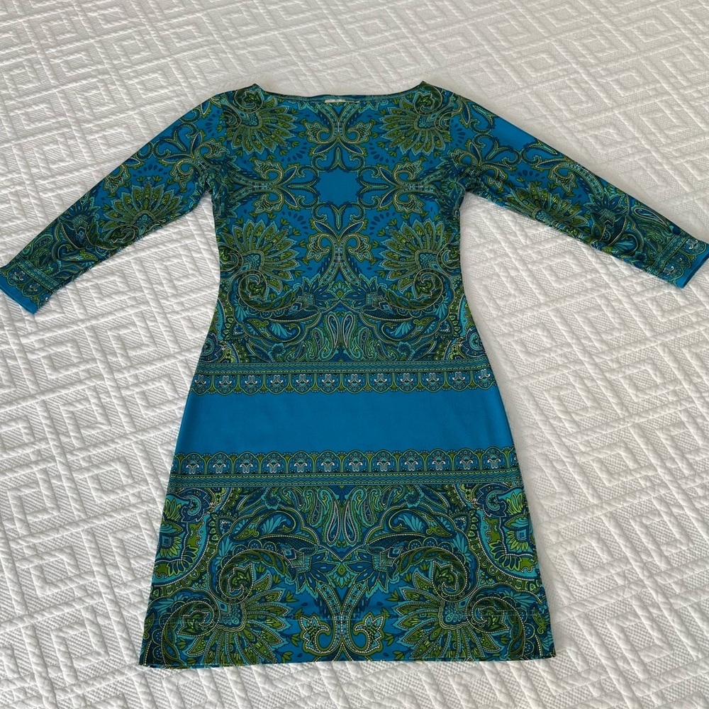 Cavalli inspired stretch fabric dress XS